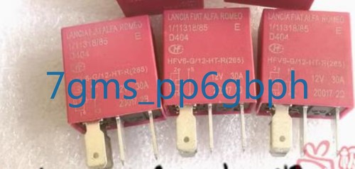 HFV6 012H TR/012H TR(555) HFV6 G 12 HT R/12 HT R (559) 12 HT R( 933)/12 HT R(265) (V6 1A 12V 30A/35A) Relé 4 pines 1 pieza (Tamaño : HFV6 00) 12H TR