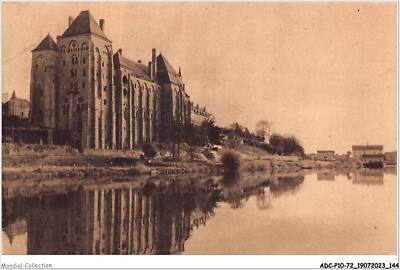 ADCP10-72-0976 - Abbey of SOLESMES - the right bank of the sarthe