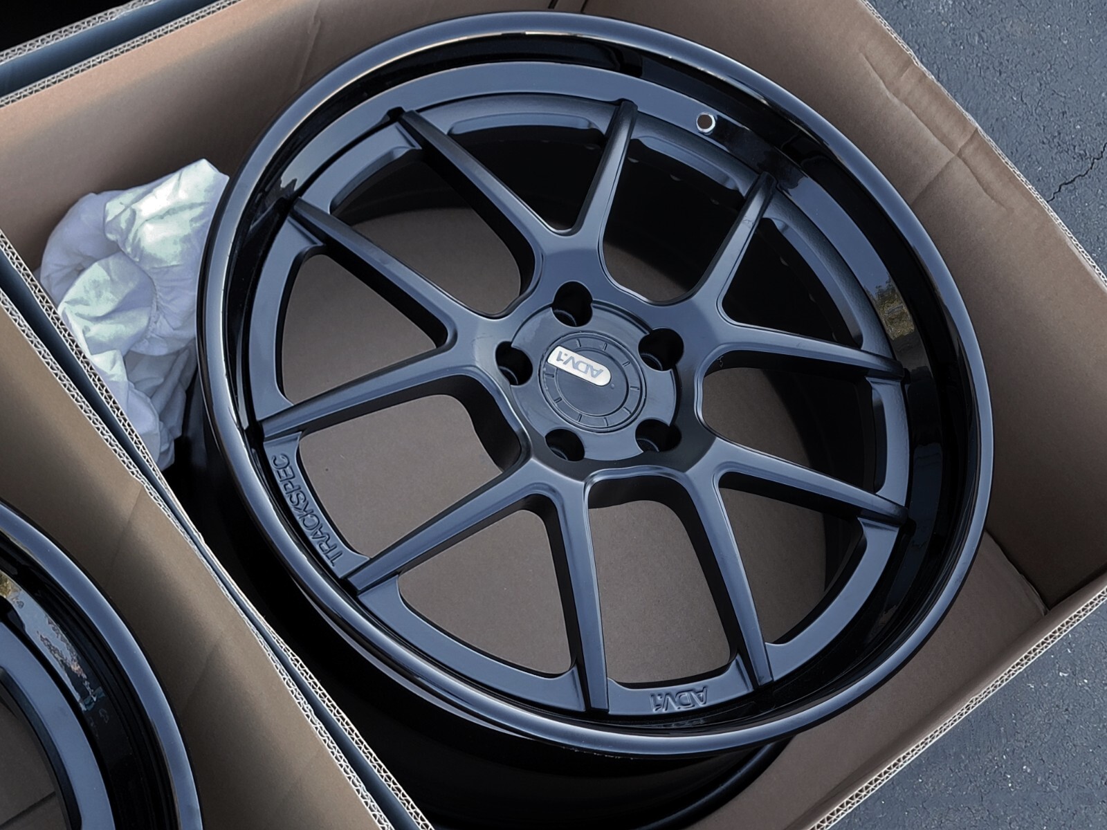 20" Maserati GranTurismo ADV.1 Trackspec forged multi-piece wheels hre rims