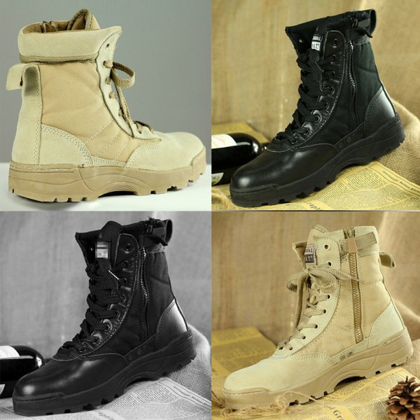 caterpillar military boots