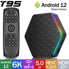 T95Z PLUS Android12 Allwinner H618 Quad Core 6K HDR BT5.0 WIFI 6 Smart TV Box
