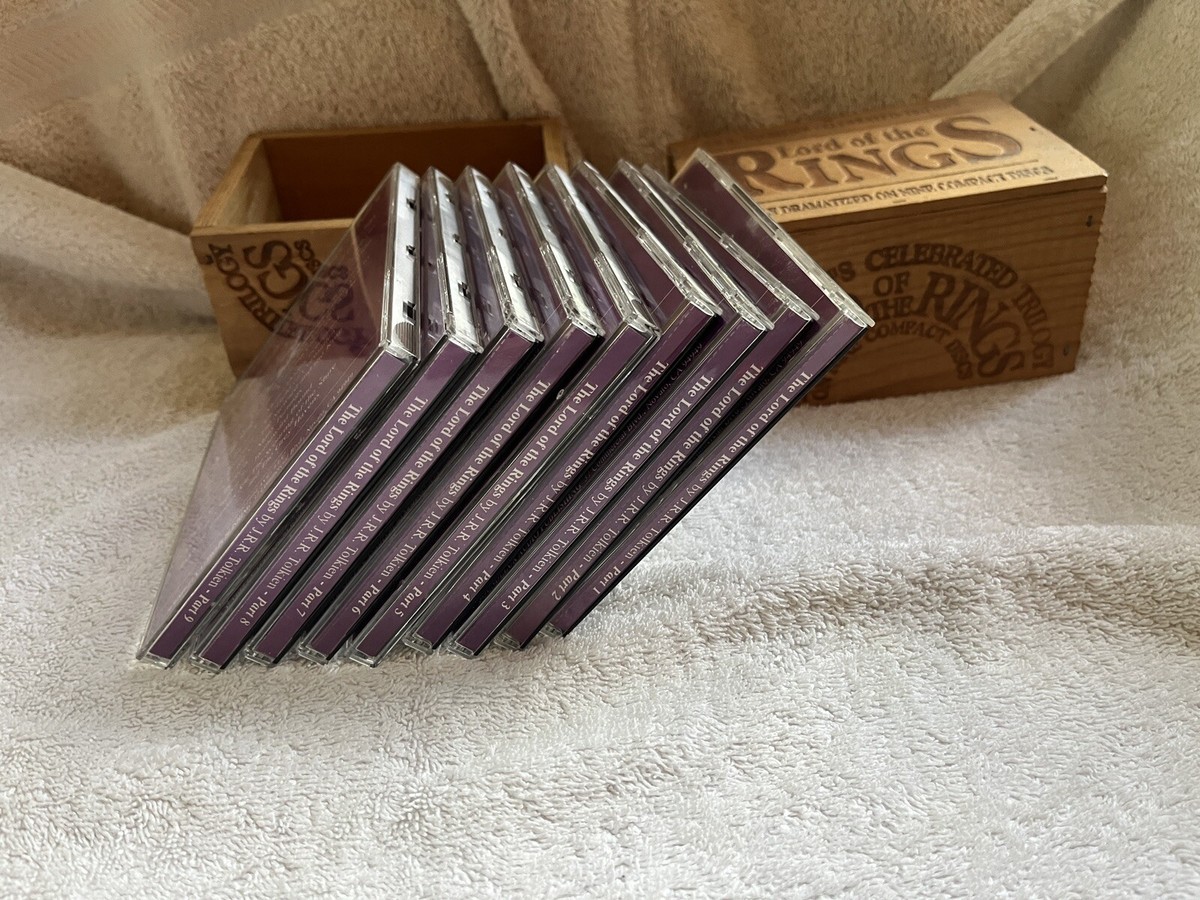 Lord Of The Rings 9 CD Set In Wooden Box | eBay
