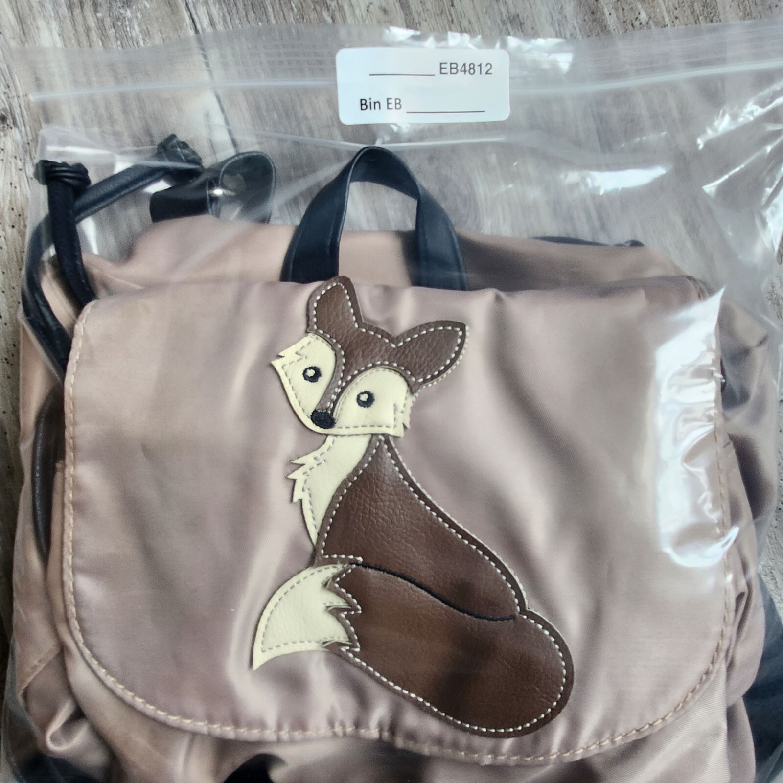 Union Bay Fox Backpack Bag Patch Nylon Purse Ligh… - image 24