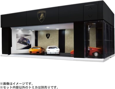 Takara Tomy Tomica Premium Garage Lamborghini Edition Diecast Car