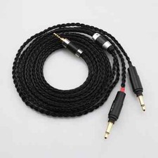 16 Cores OCC Silver Plated Earphone Upgrade Cable for Yamaha YH-5000SE Headphone