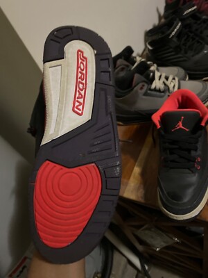 Jordan Air Jordan 3 ブラック/オレンジ/パープル 新品 Jordan's 3 orange and black and purple | eBay