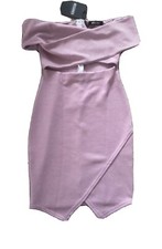Missguided Bodycon Dress Lilac Size 8