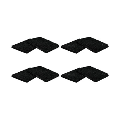 Nispira Activated Charcoal Filter Case Refills for Simplehuman trash can, 8 Pks