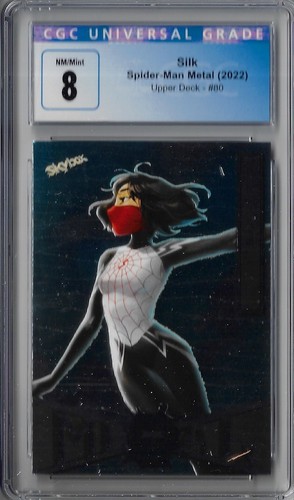 2022 Spider-Man Metal Silk CGC 8