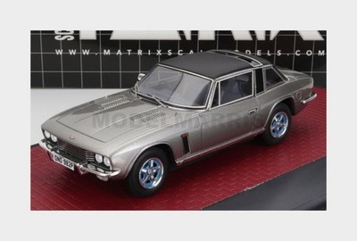 MATRIX SCALE MODELS MX41002-151 JENSEN - INTERCEPTOR SIII COUPE 1975 - SILVER BL