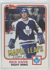 1981-82 Topps Rick Vaive #44 0x1