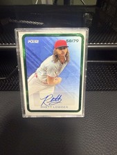 2025 Pulse Baseball Rhett Lowder Green Auto /79
