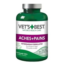 Vets Best Aches  Pains for Dogs - 150 Chewable Tablets - Ex: 06/2029