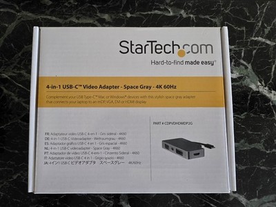 StarTech.com 4-in-1 USB-C Video Adapter