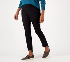  Y 1637 Belle by Kim Gravel TripleLuxe Twill Regular Step Hem Jean Size 12