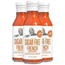 G Hughes Sugar Free French Dressing 12oz - Gluten Free Low Carb 3-Pack