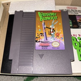 The Bugs Bunny Birthday Blowout (Nintendo Entertainment System, 1990) Caja NES +