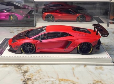 Lamborghini Aventador 2.0 LBWK (Matt Red) [Davis & Giovanni] 1/18