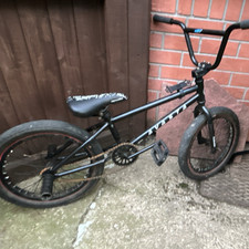 AVASTA 20in BMX Bike Black with Pegs, BMX Bars, 1 Speed, No Suspension