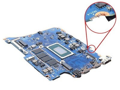 LENOVO 16IML9 CORE ULTRA 7 155U 16GB RAM MOTHERBOARD 5B21M85911 *DAMAGED CORNER*