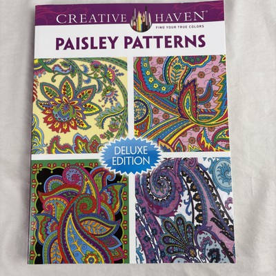 Dover Publications Book, Creative Haven Paisley Pattern (Creativ