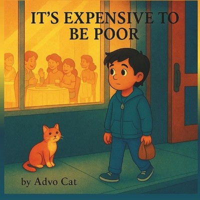 It's Expensive To Be Poor by Cassy Mae Blue Paperback Book