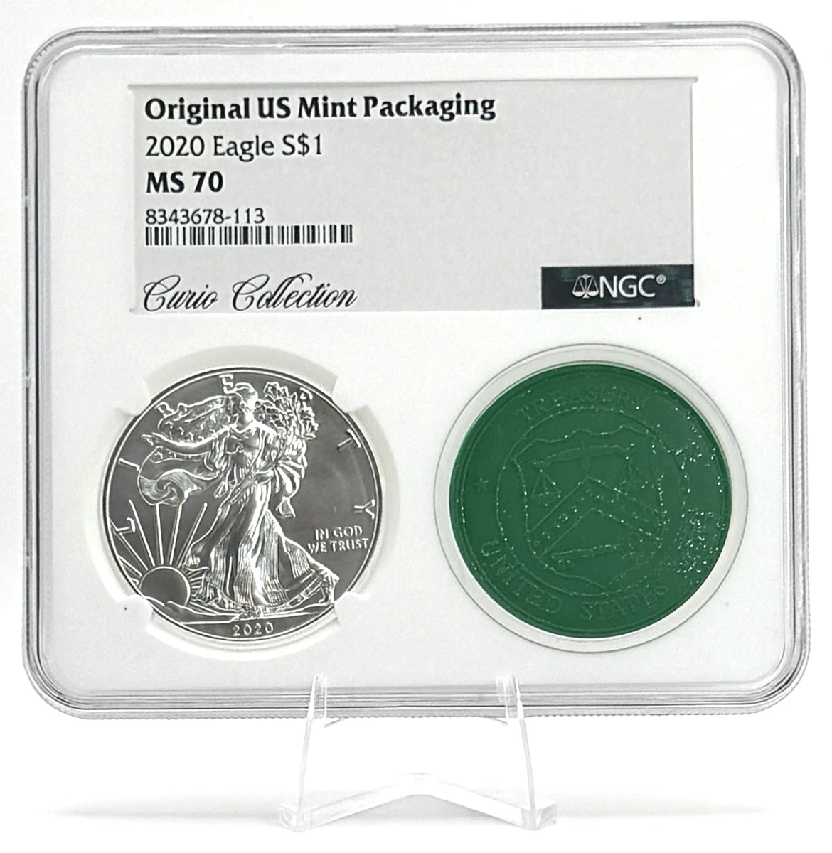American Eagle MS 70 Graded 2020 Silver Bullion Coins for sale | eBay