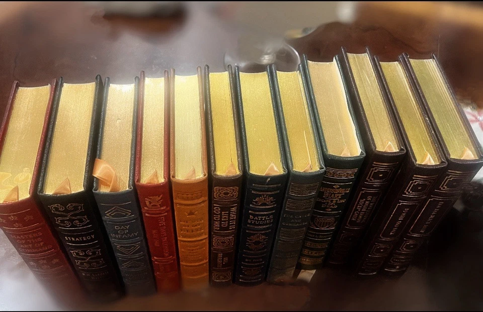 MILITARY HISTORY COLLECTION 20 Books Easton Press for Home for Office Library Ed - Image 2 of 4