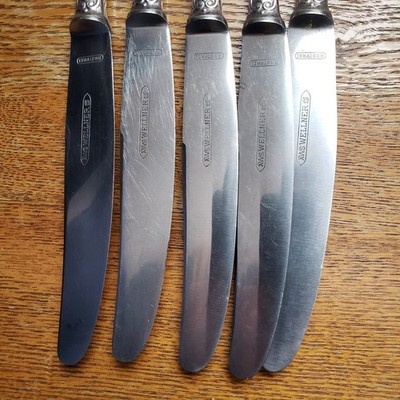 5 ANTIQUE VINTAGE COLLECTIBLE KNIVES 9.75