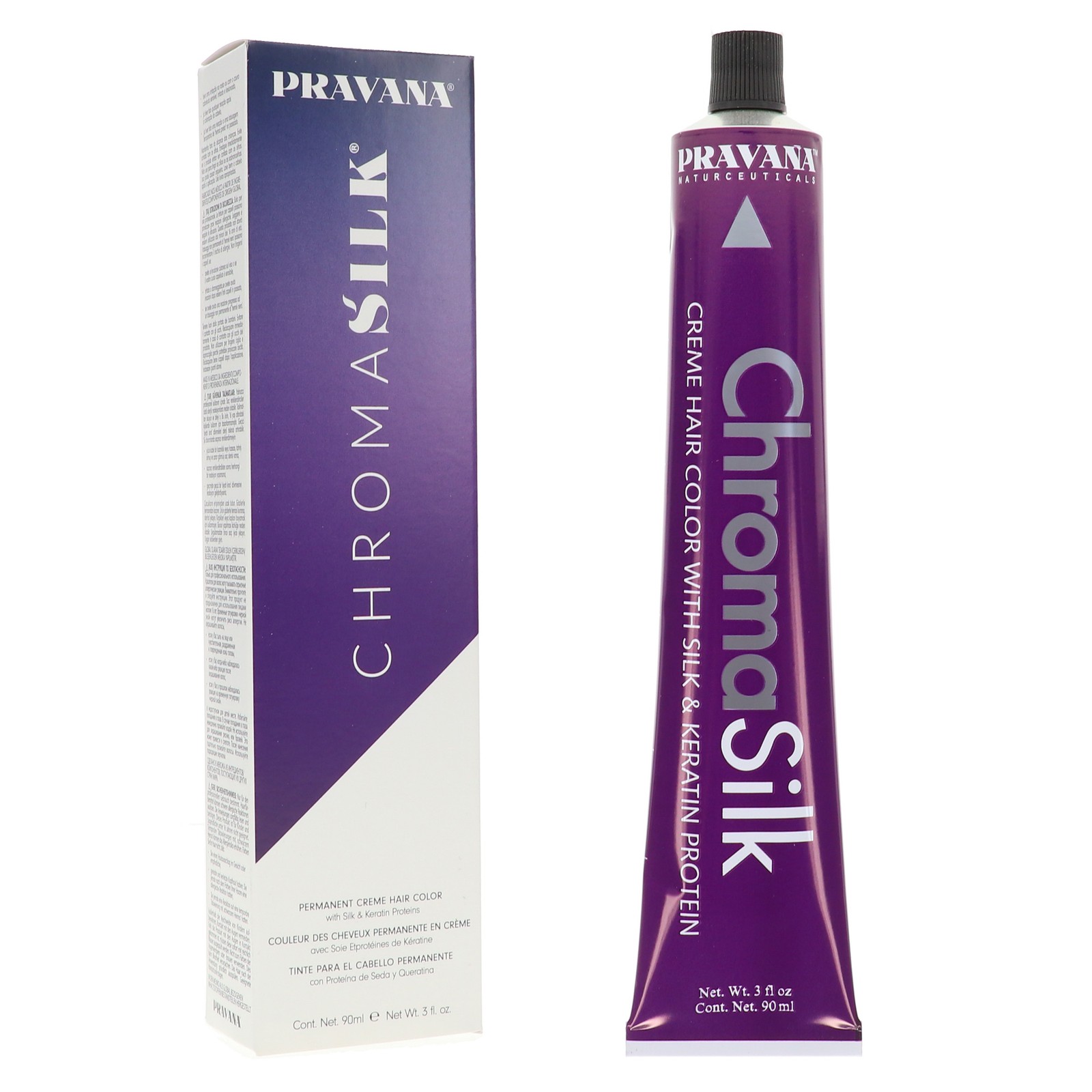 Краска для волос PRAVANA ChromaSilk 6.1 Темно-пепельный блонд, 3 унции