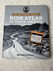 Harley Davidson 105th Anniversary Edition Ride Atlas North America Rand McNally