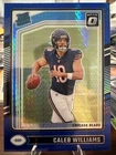 New Listing2024 Panini Donruss Optic Rated Rookie Caleb Williams #201 Blue Hyper Prizm (RC)