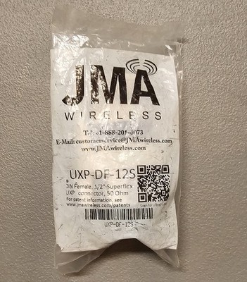 JMA Wireless UXP-DF-12S RF Connector for 1/2 in Superflex 7-16 DIN Female