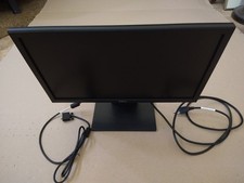 Dell 19" Monitor E2016HV with Stand and Power cords works fine, no issues
