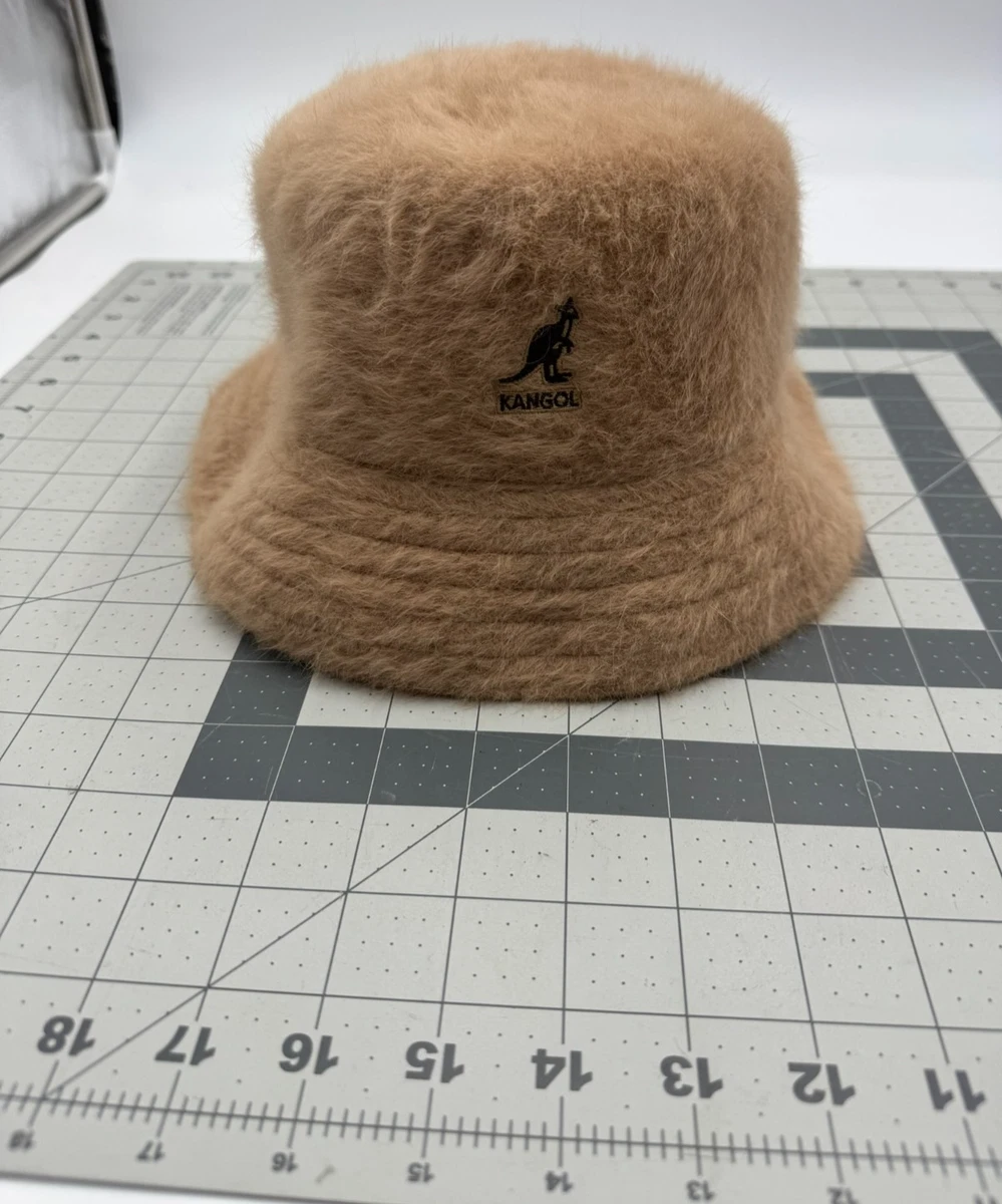 Kangol Angora Bucket Hat Camel Brown Textured Wool Blend Minimalist Streetwear Kangol Angora Bucket Hat Camel Brown Textured Wool Blend  main image 4