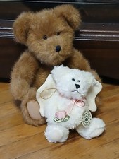 Vintage Boyd Teddy Bear Lot of Two Plush