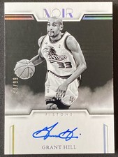 Grant Hill 2024-25 Panini Noir Auto Noir Black White /99 #ANB-GHL