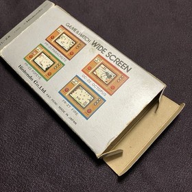 NINTENDO GAME AND & WATCH Turtle Bridge TL-28 - Japan Retro game - Very Rare