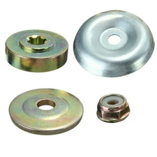 For Stihl Strimmer Brush Cutter Gearbox Blade Nut Metal Replacement Fixing Kit B
