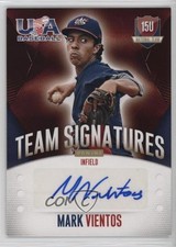 2014 USA Baseball Box Set 15U National Team Signatures Mark Vientos Auto 1ln4