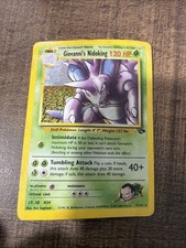 Giovanni's Nidoking 7/132 Gym Challenge Holo