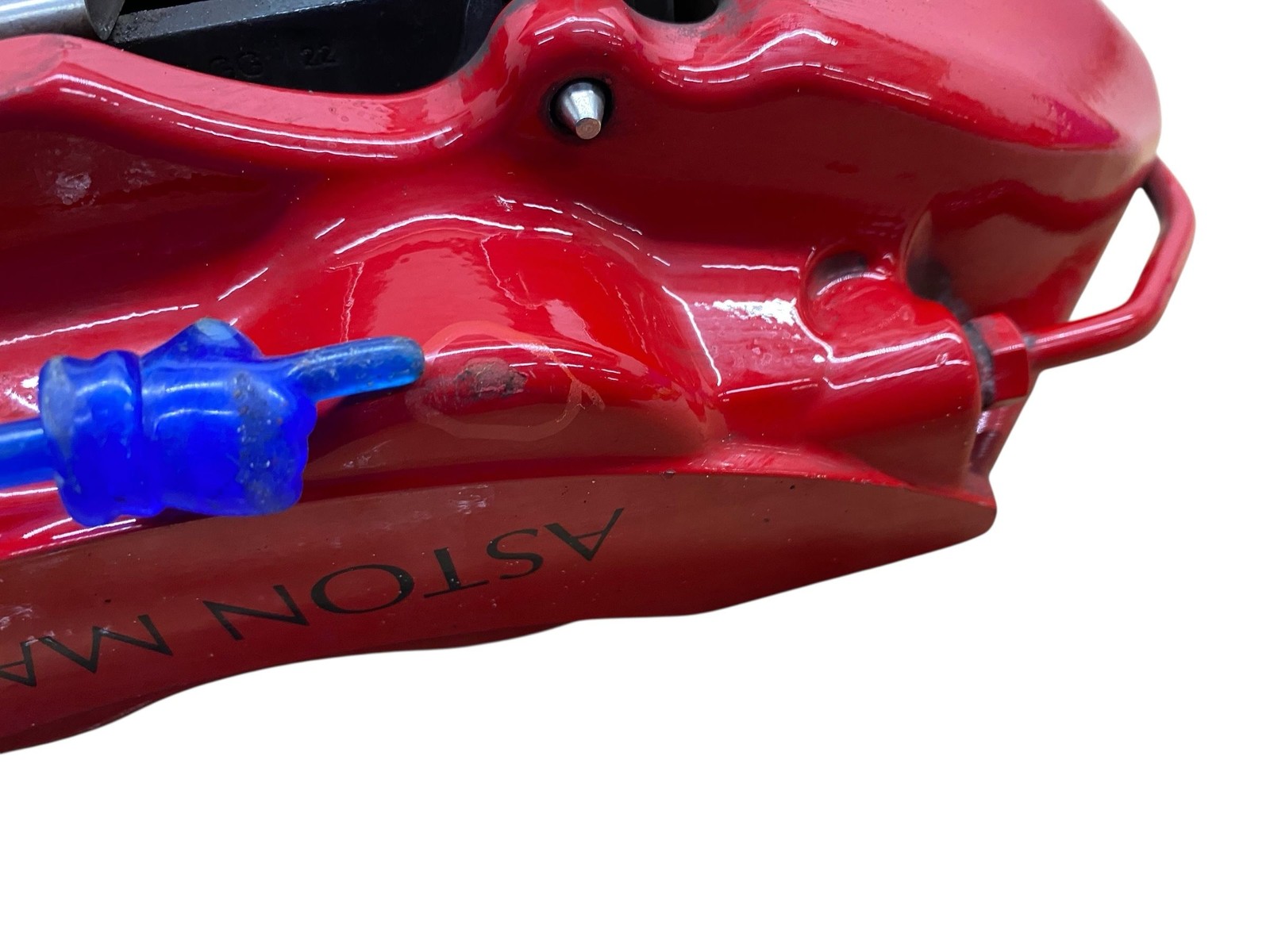 2017-2023 ASTON MARTIN DB11 V8 RIGHT REAR BREMBO BRAKE CALIPER RED *SCRATCHED*