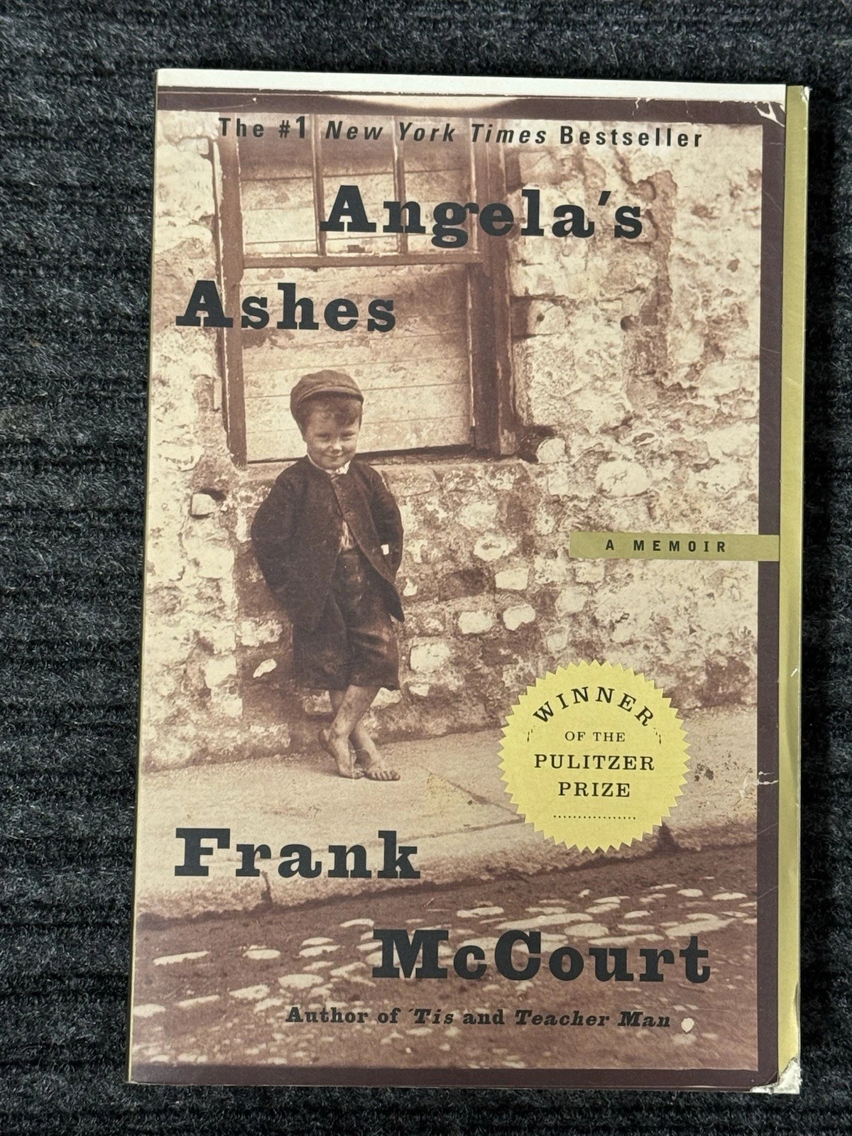 Angela's Ashes: A Memoir by Frank McCourt Paperback Book