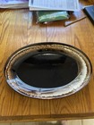 Pfaltzgraff Gourmet Brown Drip Serving Platter - Brand new - #16 - Nice Piece! — photo 1