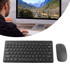 Wireless Keyboard Mouse Set Lightweight Ergonomic For Office Supplies