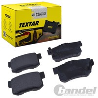 Textar BremsbelÄGe Hinterachse Passend FüR Honda Accord Civic CR-V Integra