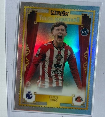 Topps Merlin Premier League 2026 Chris Rigg RC Young Magicians Sunderland Rookie