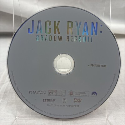 Jack Ryan: Shadow Recruit (DVD, 2014)