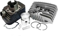  KIT GRUPPO TERMICO OLYMPIA 65cc CILINDRO Ø43 SPINOTTO 10mm PER PIAGGIO SI 50