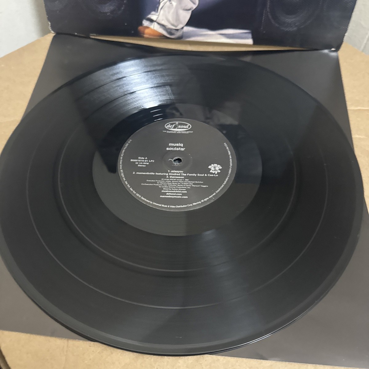 MUSIQ SOULCHILD / Soulstar 2003 US Original 2LP Vinyl Def Soul